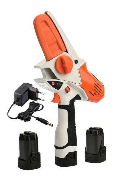 Jetta Power Tools Jetta Power Akülü Bıçkı Ağaç Kesme Dal Kesme Şarjlı El Testeresi Budama Turuncu