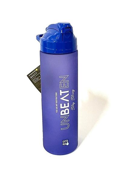 SEYFİKİRTASİYE Unbeaten Tritan Patterned Water Bottle with Straw 630cc