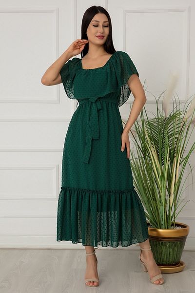 PULLIMM 13354 Skirt Frilly Flounce Dress