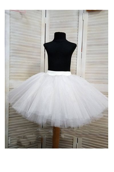 bba new trend Fustă Tutu Albă, Fustă Copii Fete Fustă Performance Fustă Petrecere Fustă Copii Hayal Tul