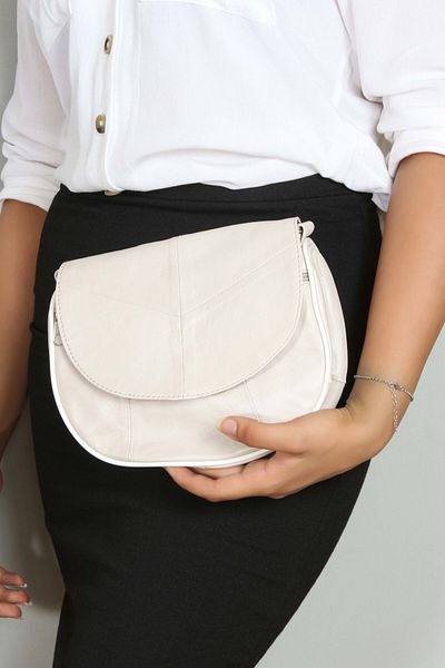 Erzeno Geantă de umăr și crossbody pentru femei de mărime mică din piele naturală