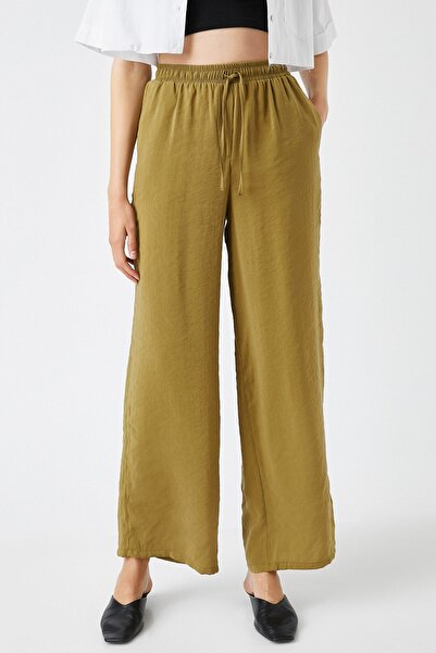 Koton Dámské khaki džíny 2SAK40052PW