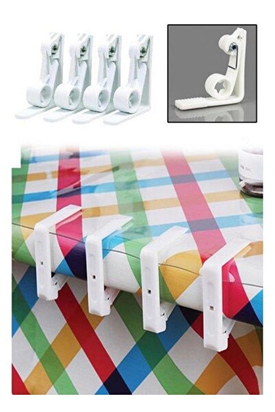 İndiriminVar Cafe Lokanta Kırathane Kahvehane Masaörtüsü Tutucu Plastik Aparat