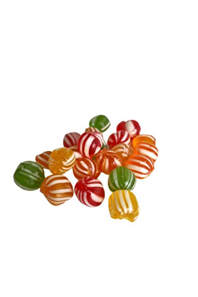 Karan Şekerleme Yuvarlak Çizgili Akide Şekeri 1 Kg.