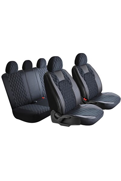 Generic Brand Volkswagen Jetta Luxury Leather Car Seat Cover Orthopedic Set 2...