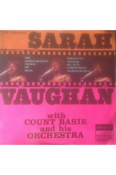 Sarah Vaughan - The Fabulous Sarah Vaughan , Vocal Jazz