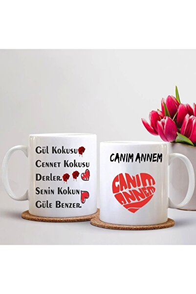 sıradışıhediyem كوب عيد الأم بالخط