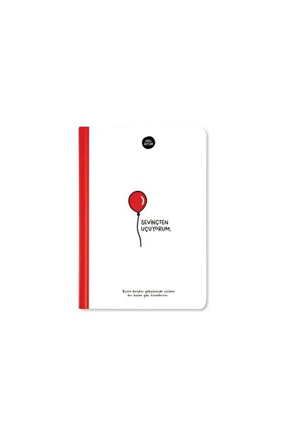 KESKİN COLOR Feeling Things 14x20 Lined Notebook - I Fly from Joy