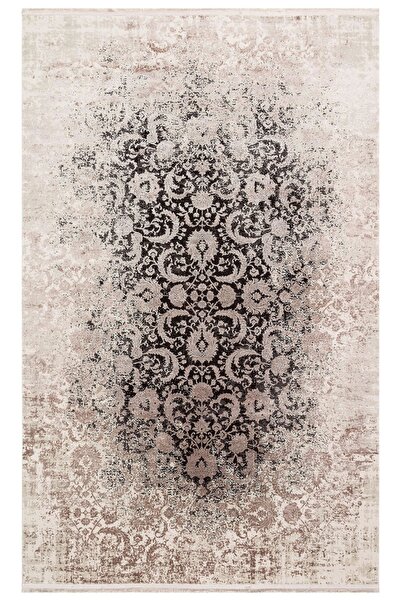 Eko Halı Db 02 Ivory Mıx Vızon Nw - Cordoba New - Parlak Yüksek Alçak Dokulu ...