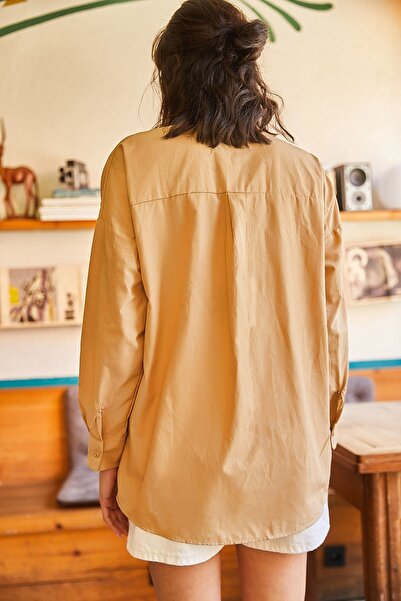Olalook Shirt - Brown - Oversize