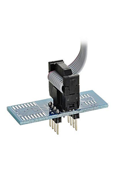 ROBİZ Soıc8 Sop8 To Dıp8 Test Klips Eprom Flash Bios Programlama Mandalı Spı Iıc