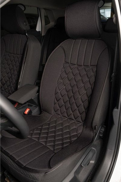 Space Renault Clio 2 Lüks Oto Koltuk Minderi Ön 2'li Set Elegance Siyah