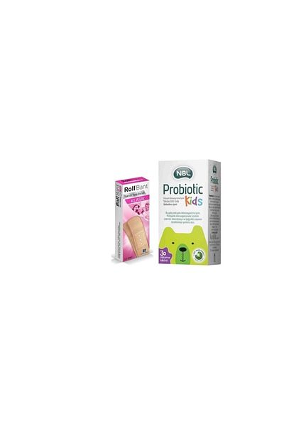 Roll Wound and Nbl Probiotic Children's 30 Chewing Tablets - With Tape