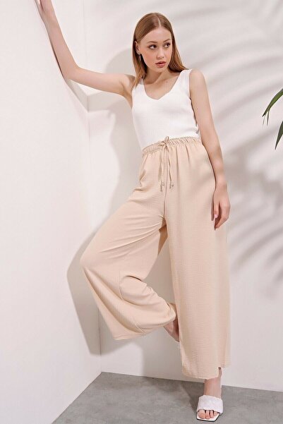 GGMM Bel Lastikli Ayrobin Pantolon