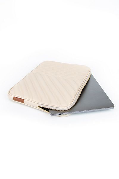 FCSTORE حقيبة كمبيوتر محمول وكمبيوتر لوحي من الجلد الصناعي مقاس 11-16 بوصة - Macbook Ipad Pro Air Huawei