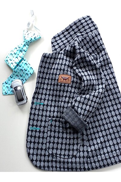 GallanD Erkek Çocuk Füme Renk Puanlı Örme Esnek Rahat Kumaş Spor Klasik Mevsi...