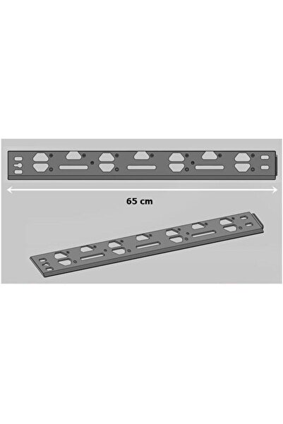 METALİ Marka Kelebek Bağlantı Için Montaj Şablonu Cetvel 65 Cm