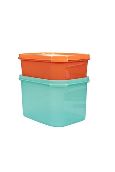 Tupperware 850 ml and 1.9 Lt Multi-Purpose 2-Piece Compact Storage Set - Hsgl