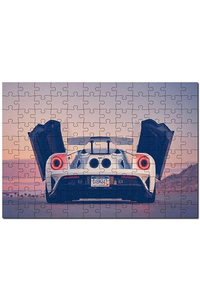 Cakapuzzle أحجية الصور المقطوعة لعام 2017 Ford Gt Five Driving Mode 255 قطعة Mdf (خشب)
