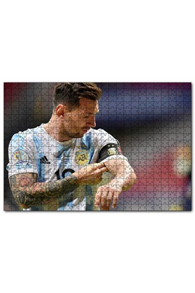 Cakapuzzle كابتن ميسي البطل الوطني الأرجنتيني 120 قطعة لغز الصور المقطوعة Mdf...