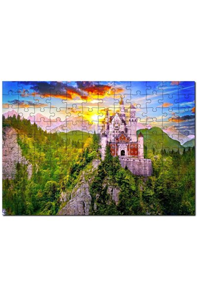 Cakapuzzle Neuschwanstein Masal Kalesi Almanya 255 Parça Puzzle Yapboz Mdf (a...