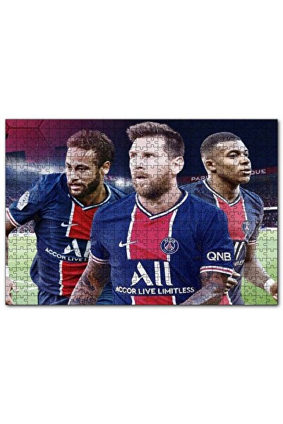 Cakapuzzle لغز ميسي نيمار مبابي لا مزيد من 500 قطعة في بياردا Mdf (خشب)