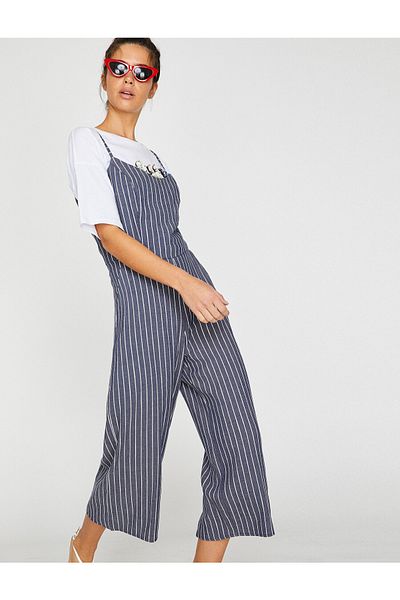 Koton Gestreifter Overall