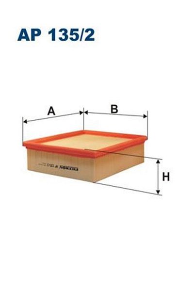 Filtron Ap135/2 Air Filter (RENAULT: LAGUNA iI 16V 2.2DCI 00- ESPACE iV 02 1.9DCI 02- 2.0DCI (WA888459)