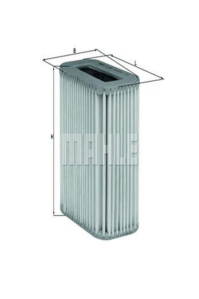 MAHLE Lx1667 Air Filter (WC115499)