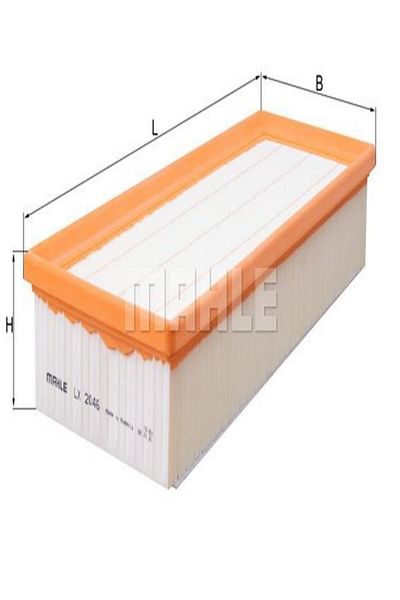 MAHLE Lx2046 Air Filter (AUDIO A4 08-16 A5 08-17 Q5 09-17) (WF199973)