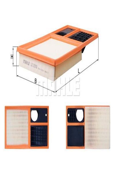 MAHLE Lx2010 Air Filter036129620h Wf854782