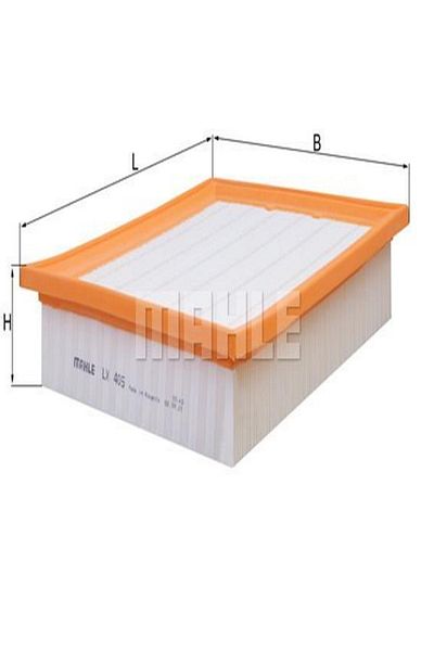 MAHLE Lx405 Air Filter 1444n2 Wh275488