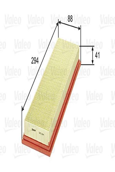 VALEO 585104 فلتر الهواء (رينو: توينجو I 1.2سريع 1.2 )7701036270 (مرحاض396662)