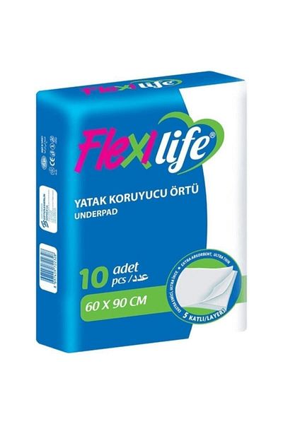 Flexi Life Mattress Protector Cover 60x90 Cm 10 Pieces