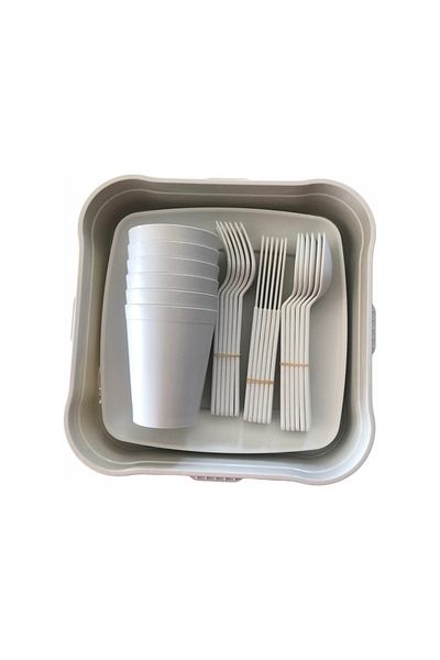 enfeshome Hobby Life 32 Piece Magic Picnic Set with Bag for 6 Persons