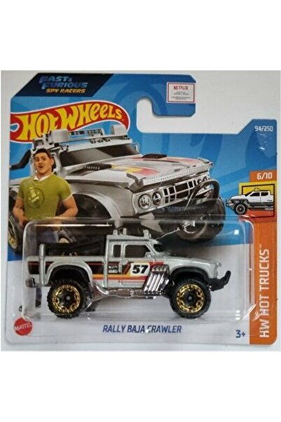 HOT WHEELS سيارة معدنية واحدة رالي باجا الزاحف