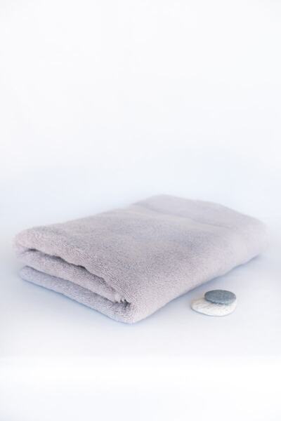 Taka Fabrics Хвиля 100% бавовна, рушник для ванної, рушник для гостей, 3 штуки, розмір 70x140 см, набір, екрю, аква, камінь