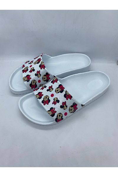 Esem Women's Red White Eva Lightweight Slippers
