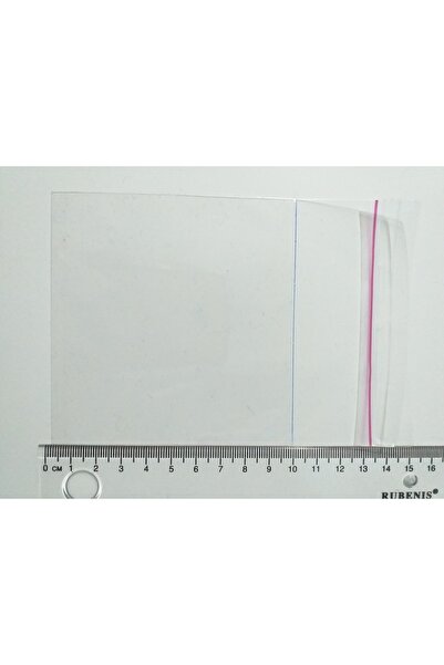 SARAY AMBALAJ Bantlı Şeffaf Poşet 10x15 Cm(1000 Adet)kendinden Yapıskanlı Jelatin
