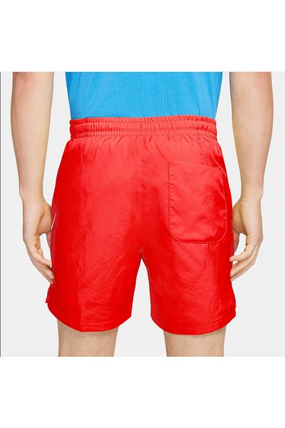 Nike Sportswear Woven Shorts Cv9302-657 Sports Red Shorts