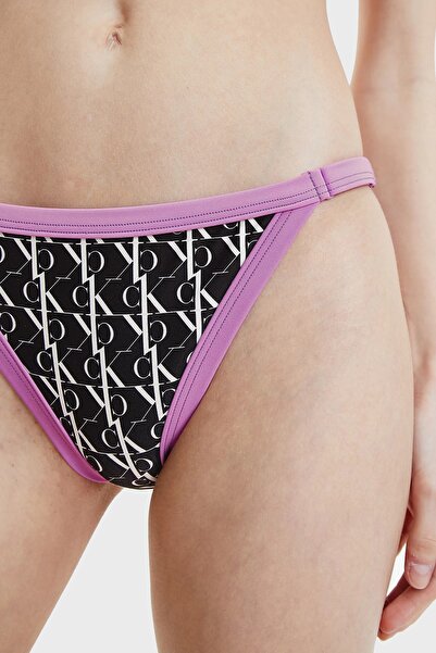 Calvin Klein Desenli Bikini Altı Bayan Bikini Altı Kw0kw01704 0gj