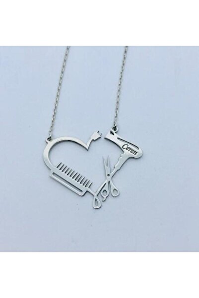 ALTINSİLVER Gümüş Kuaför Kolyesi