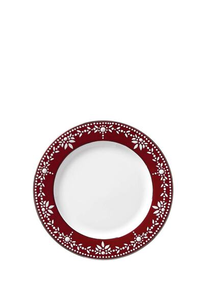 Lenox Marchesa Empire Pearl Wine Düz Tabak 16 Cm