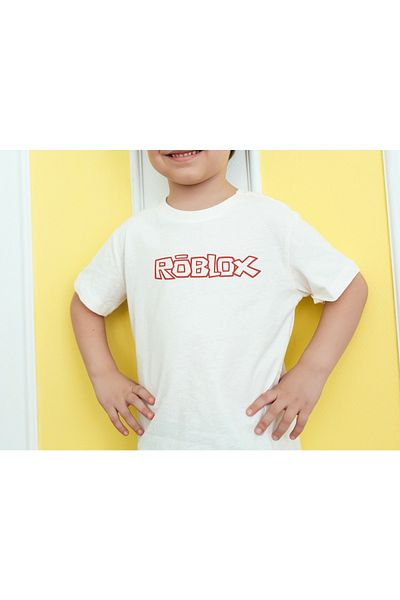 Roblox Tricou alb imprimat