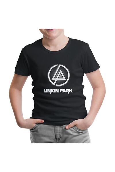 Lord T-Shirt لينكين بارك - شعار 3 تي شيرت أسود للأطفال