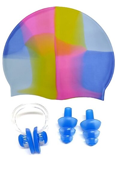 Valetto 100% silicon G-1100 Rainbow pentru copii și adulți, șapcă de înot pen...