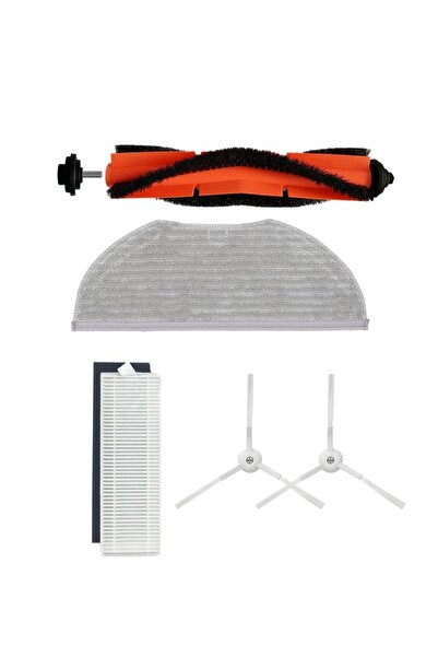 robotyedek Xiaomi Essential Mjstg1 - Σετ 5 τεμαχίων συμβατών ανταλλακτικών βουρτσών και φίλτρων για σφουγγαρίστρα