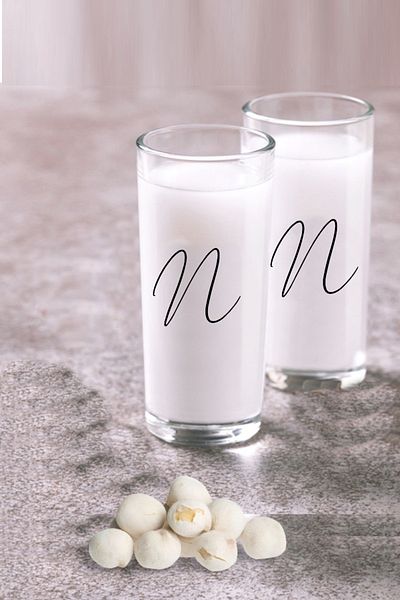 Paşabahçe Double Raki Glass with the Letter N Does Not Come Out in the Machine Even at 70 Degrees