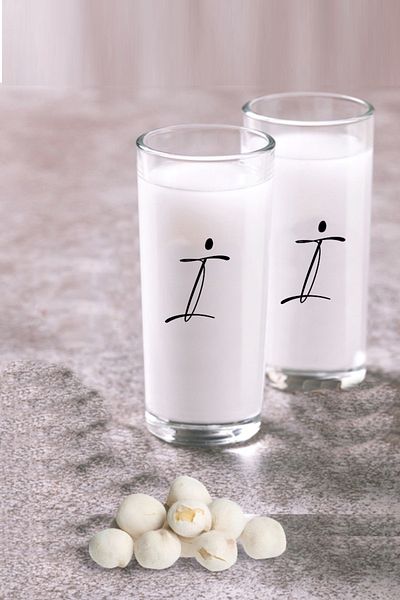 Paşabahçe Double Raki Glass with Letter I
