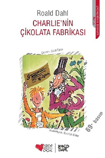 Can Yayınları Charlie’nin Çikolata Fabrikası | Can Çocuk Yayınları 9789755100982